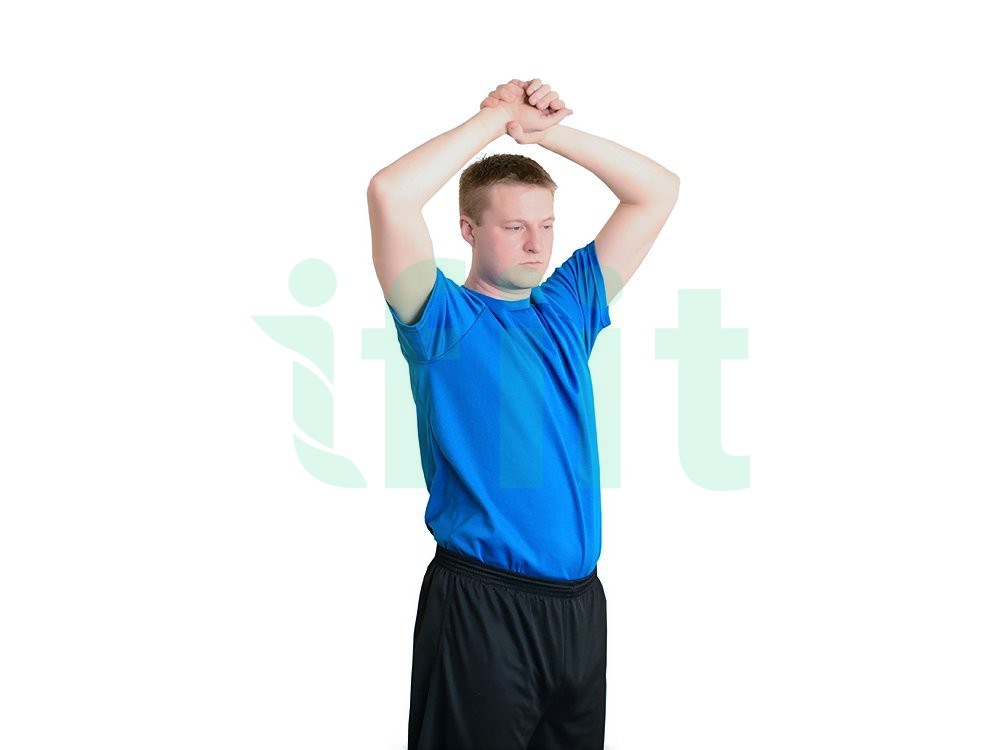 Overhead Latissimus Stretch
