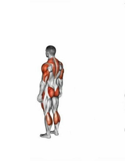 بارپی - burpees (تمرین‌ ترکیبی اسکات، پلانک، شنا و جهش به عقب و بالا)